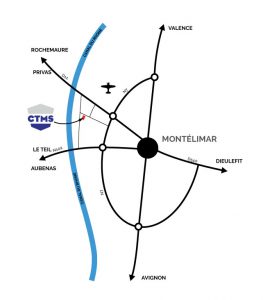 CTMS Chaudronnerie Plan Localisation Montélimar